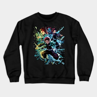 Demon Slayer Captivating Combat Crewneck Sweatshirt